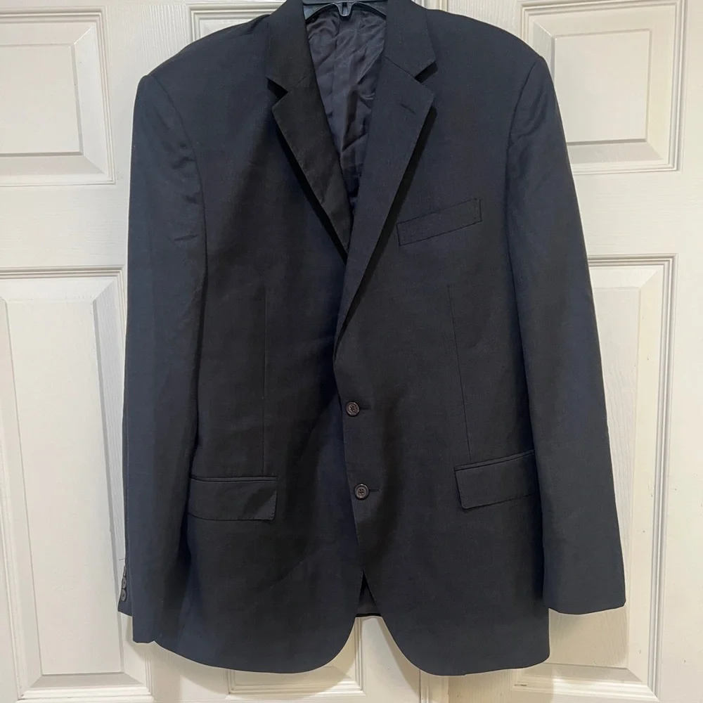 Polo Ralph Lauren‎ Gray Wool Business Casual Sports Blazer Suit Men' 44L Read